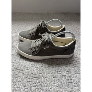 NEW Taos StarSky Canvas Sneakers Men's‎ Size 9.5 Gray Lace Up Casual